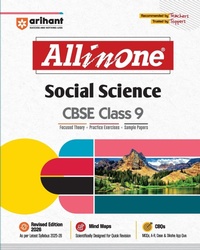 Abbildung von: All in One Social Science Cbse Class 9 - Arihant Publications India Limited