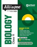 Cover: Arihant All in One Biology Class 11 for Cbse Exams 2025-26 as Per Latest Syllabus Simplified Theory, in Text & Chapter Exercises, All Types of Exam Pattern Questions, Cbqs, MCQS, A-R, Case Based, Sample Question Papers, Mind Maps - Arihant Publications India Limited