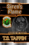 Cover: Siren's Flame (Howlers MC, #4) - T.S. Tappin