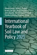 Abbildung von: International Yearbook of Soil Law and Policy 2025 - Springer
