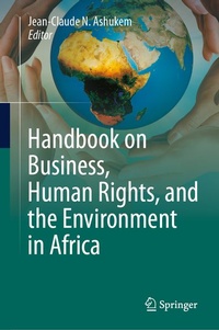 Enlarge image Cover: Handbook on Business, Human Rights, and the Environment in Africa - Springer