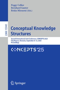 Enlarge image Cover: Conceptual Knowledge Structures - Springer