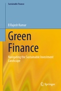 Cover: Green Finance - Springer