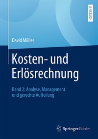 Abbildung von: Kosten- und Erlösrechnung - Springer Gabler