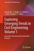 Cover: Exploring Emerging Trends in Civil Engineering Volume 1 - Springer