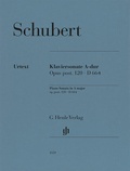 Cover: Franz Schubert - Klaviersonate A-dur op. post. 120 D 664 - Henle, G&uuml;nter