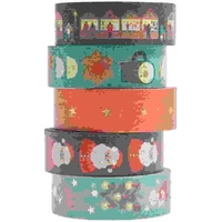 Abbildung von: Tape Set Weihnachtsmarkt, Classic FSC MIX, 5 Stk. - Rico Design GmbH & Co.KG