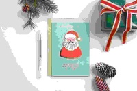 Abbildung von: 3D-Kartenset B6, Weihnachtsmann FSC MIX - Rico Design GmbH & Co.KG