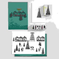 Abbildung von: Stempelset Weihnachtsmarkt FSC 100% - Rico Design GmbH & Co.KG