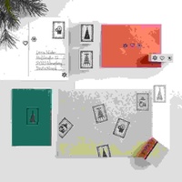 Abbildung von: Stempelset Weihnachtspost FSC 100% - Rico Design GmbH & Co.KG