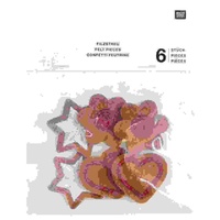 Abbildung von: Filzstreu Gebäck, 6 Stk. - Rico Design GmbH & Co.KG