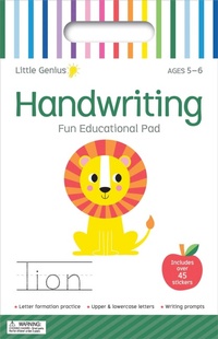 Enlarge image Cover: Little Genius Vol. 2 - Small Activity Pad - Handwriting - Lake Press