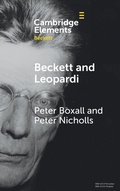 Cover: Beckett and Leopardi - Cambridge University Press