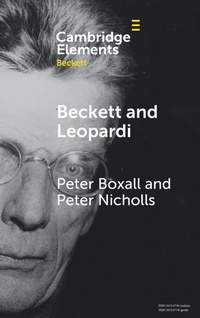 Enlarge image Cover: Beckett and Leopardi - Cambridge University Press