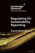 Cover: Regulating EU Sustainability Reporting - Cambridge University Press