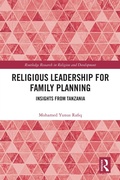 Cover: Religious Leadership for Family Planning - Routledge