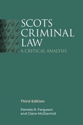 Bild: Scots Criminal Law - Edinburgh University Press