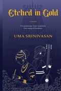 Cover: Etched in Gold - Uma Srinivasan Books
