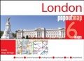 Cover: London PopOut Map - 3 pop up maps in 1 pocket size format - PopOut Maps
