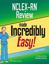 Abbildung von: NCLEX-RN Review Made Incredibly Easy! - WOLTERS KLUWER HEALTH