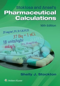 Abbildung von: Stoklosa and Ansel's Pharmaceutical Calculations - WOLTERS KLUWER HEALTH