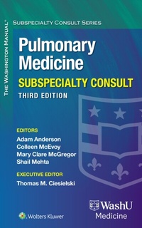 Abbildung von: Washington Manual Pulmonary Medicine Subspecialty Consult - WOLTERS KLUWER HEALTH