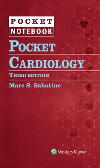 Abbildung von: Pocket Cardiology - WOLTERS KLUWER HEALTH