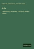 Cover: Saffo - Antigonos Verlag