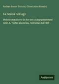 Cover: La donna del lago - Antigonos Verlag