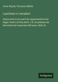 Enlarge image Cover: I puritani e i cavalieri - Antigonos Verlag
