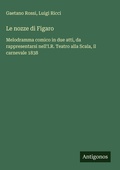 Cover: Le nozze di Figaro - Antigonos Verlag