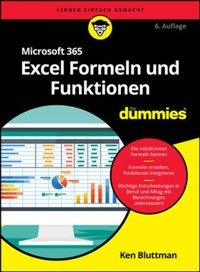 Abbildung von: Microsoft 365 Excel Formeln und Funktionen für Dummies - Wiley-VCH
