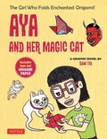 Cover: Aya and Her Magic Cat: A Graphic Novel - Tuttle Publishing