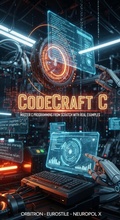 Cover: CodeCraft C: Mastering C Basics (C language, #1) - AnwaarX