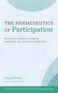 Cover: The Hermeneutics of Participation - Wipf and Stock Publishers