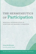 Cover: The Hermeneutics of Participation - Cascade Books