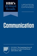 Cover: HBR's 10 Must Reads on Communication, Updated and Expanded (featuring "The Surprising Power of Questions" by Alison Wood Brooks and Leslie K. John) - Harvard Business Review Press
