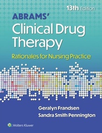 Abbildung von: Abrams' Clinical Drug Therapy - WOLTERS KLUWER HEALTH