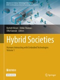 Cover: Hybrid Societies - Springer