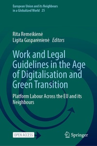 Abbildung von: Work and Legal Guidelines in the Age of Digitalisation and Green Transition - Springer