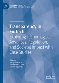 Abbildung von: Transparency in FinTech - Palgrave Macmillan