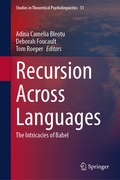 Cover: Recursion Across Languages - Springer