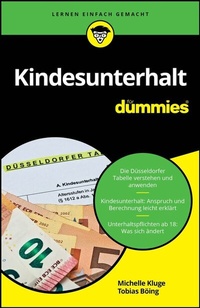 Abbildung von: Kindesunterhalt für Dummies - Wiley-VCH
