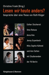 Abbildung von: Lesen wir heute anders? - Königshausen & Neumann