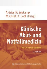 Abbildung von: Klinische Akut- und Notfallmedizin - MWV Medizinisch Wissenschaftliche Verlagsgesellschaft
