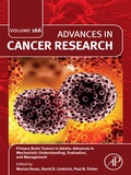 Cover: Primary Brain Tumors in Adults: Advances in Mechanistic Understanding, Evaluation, and Management - Elsevier