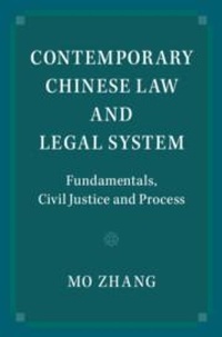Abbildung von: Contemporary Chinese Law and Legal System - Cambridge University Press