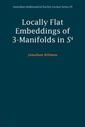 Cover: Locally Flat Embeddings of 3-Manifolds in S4 - Cambridge University Press