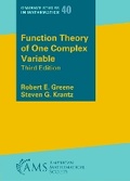 Cover: Function Theory of One Complex Variable - American Mathematical Society