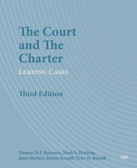 Enlarge image Cover: The Court and the Charter - University of Toronto Press